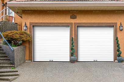 Секционные гаражные ворота Doorhan RSD01 BIW (3500х1800)