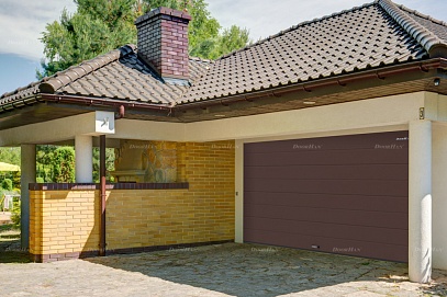 Секционные гаражные ворота Doorhan RSD01 BIW (3200х2000)